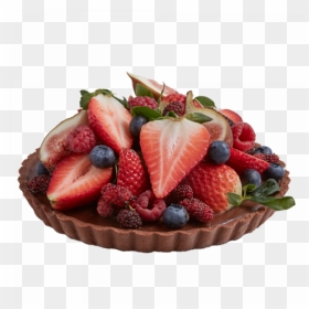 Fruit Tart Transparent, HD Png Download - strawberry fruit png