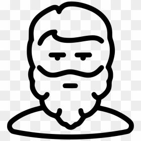 Man Guy User Human Avatar Beard - Icon, HD Png Download - beard png image