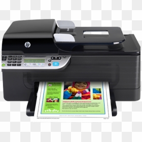 Printer Png Transparent Images - Hp Officejet 4500 Wireless, Png Download - printer png image