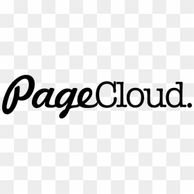 Pagecloud Black Logo - Pagecloud Logo, HD Png Download - talk cloud png
