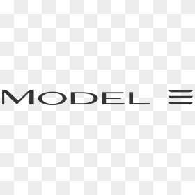 Tesla Model 3 Logo Png, Transparent Png - model image png