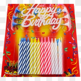 Birthday Candle, HD Png Download - happy birthday candles png
