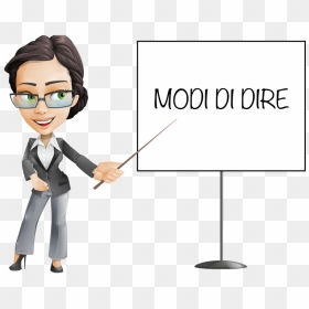 Picture - Cartoon Office Worker Woman, HD Png Download - modi cartoon png