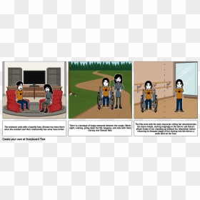 Cartoon, HD Png Download - couple frame png