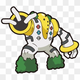 486regigigas Dp Anime - Pokémon Regigigas Sticker, HD Png Download - modi cartoon png