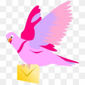 Olden Days Mode Of Communication, HD Png Download - pigeon fly png