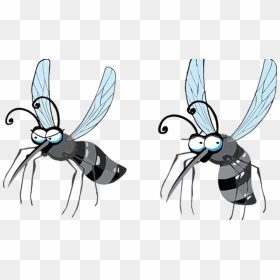 Mosquito Flying Clipart, HD Png Download - no mosquito png