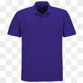Purple Golf Shirt - Navy Blue Golf T Shirt, HD Png Download - plain t shirts png