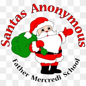 Santas Anonymous Fort Mcmurray, HD Png Download - christmas father clipart png