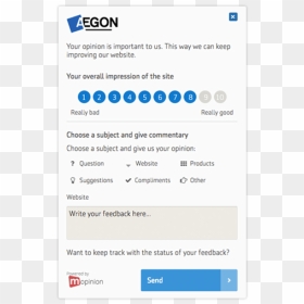 Customer Feedback Form Website, HD Png Download - feedback button png