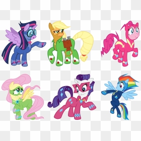 Related Coloring Pages - Power Pony My Little Pony, HD Png Download - ponies png