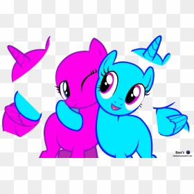 Post 21377 0 60588400 1386881313 Thumb - My Little Pony Base Hug, HD Png Download - ponies png