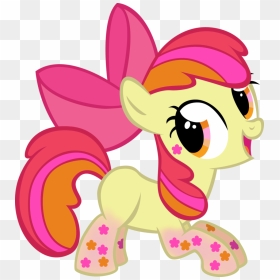 My Little Pony Clipart Apple Bloom - My Little Pony Cutie Mark Crusaders Rainbow Power, HD Png Download - ponies png