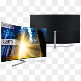 Samsung 60″4k Ultra Hd Tv Ks9500 - Samsung Frameless Tv 40, HD Png Download - samsung tv png