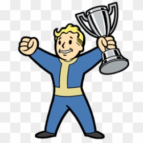 Platinum Trophy Clipart , Png Download - Fallout Platinum Trophy, Transparent Png - platinum trophy png