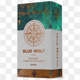 Blue Wolf - True North Dab Cart, HD Png Download - blue wolf png