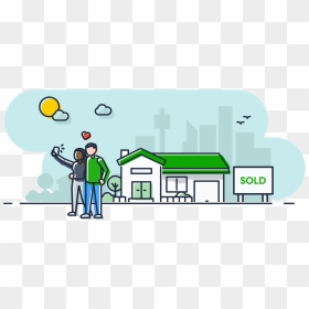 Cartoon, HD Png Download - house sold png