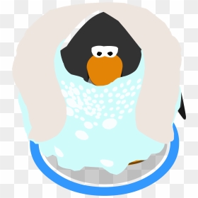 Icy Dress In-game - Dark Blue Penguin Cp, HD Png Download - icy png