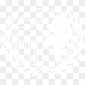 Vics Circle Logo White - United Nations Flag, HD Png Download - uva png