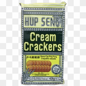 Hup Seng Cream Cracker 428g - Hup Seng Cream Cracker Biscuit, HD Png Download - gold biscuits png