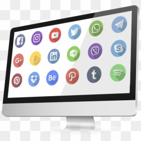Social Media Platform Screen Shot Of Icons - Traffic Sign, HD Png Download - brand management png