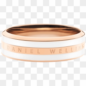Classic Ring Satin White Rose Gold - Bangle, HD Png Download - png jewellers bangle designs