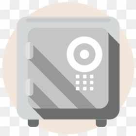 Square Secrets Q&a Vault Safe Icon - Gadget, HD Png Download - vault icon png