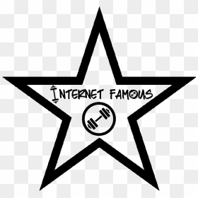 Internet Famous Starr N - Star Outline, HD Png Download - famous png