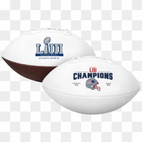 Super Bowl 54 Football, HD Png Download - super bowl 52 png