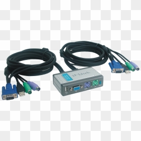 2 Port Ps 2 Kvm Switch, HD Png Download - usb port png