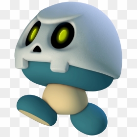 Super Mario Bone Goomba, HD Png Download - mario question block png