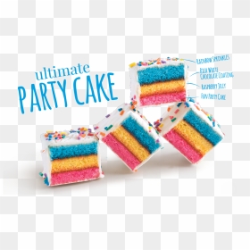 Cakebites Ultimate Party Cake, HD Png Download - rainbow sprinkles png