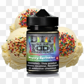 D - T - F - Salt - Happy Sprinkles 30ml - Chocolate, HD Png Download - rainbow sprinkles png