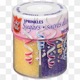 4 Cell Sprinkle Décors - Drink, HD Png Download - rainbow sprinkles png