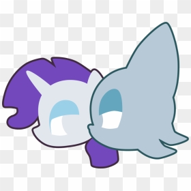 306375 Safe Rarity Crossover Sonic The Hedgehog Duo - Mlp Rouge The Bat, HD Png Download - rouge the bat png