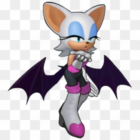 Image - Cartoon, HD Png Download - rouge the bat png