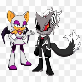 Infinite And Rouge The Bat, HD Png Download - rouge the bat png