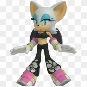 Sonic Free Riders Rouge, HD Png Download - rouge the bat png
