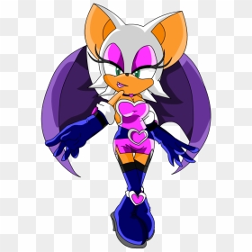 Rouge The Sexy Spy - Rouge The Bat Sexy, HD Png Download - rouge the bat png
