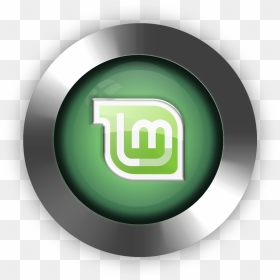 Linux Mint Logo Png - Linux Mint Start Icon, Transparent Png - mint logo png