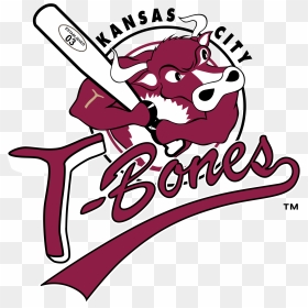 Kansas City T Bones Logo Png Transparent - Kansas City T Bones Logo, Png Download - kansas logo png