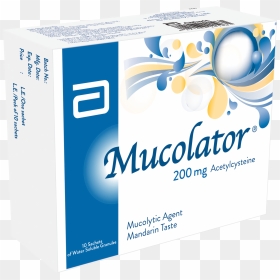 Product Photo - Mucolator 200mg Sachet, HD Png Download - abbott logo png