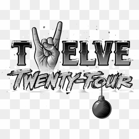 Black & White Logo On Transparent Background - Calligraphy, HD Png Download - black and white background png