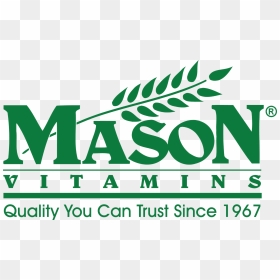 Mason Vitamins - Graphic Design, HD Png Download - mason logo png