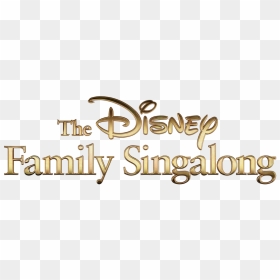 Disney Family Sing Along, HD Png Download - kat mcnamara png