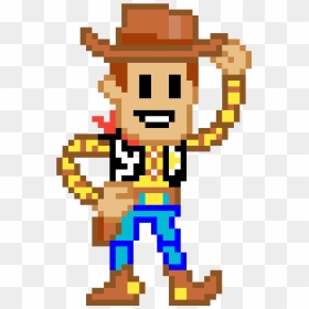 Sheriff Woody Clipart , Png Download - Minecraft Toy Story Pixel Art, Transparent Png - sheriff callie png