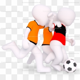 Cartoon, HD Png Download - soccer players png