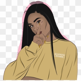 Art Sus Freetoedit Sticker - Kehlani Anime, HD Png Download - kehlani png