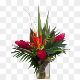 Confeti Medium Tropical Centerpieces - Tropical Flower Bouquet, HD Png Download - centerpiece png