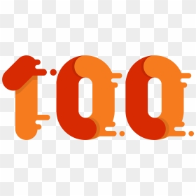 100 Number Png Free Commercial Use Image, Transparent Png - +100 png